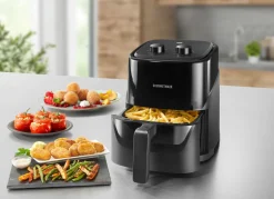 BADER Energiesparende Heißluft-Fritteuse - ideal für kleine Haushalte