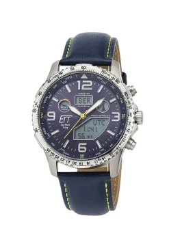 Herren ETT EGS-11574-31L Funk-Solar-Herrenuhr