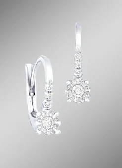 Damen BADER Exquisite Ohrringe mit 24 Brillanten