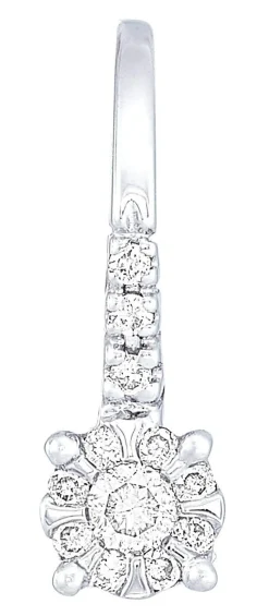 Damen BADER Exquisite Ohrringe mit 24 Brillanten