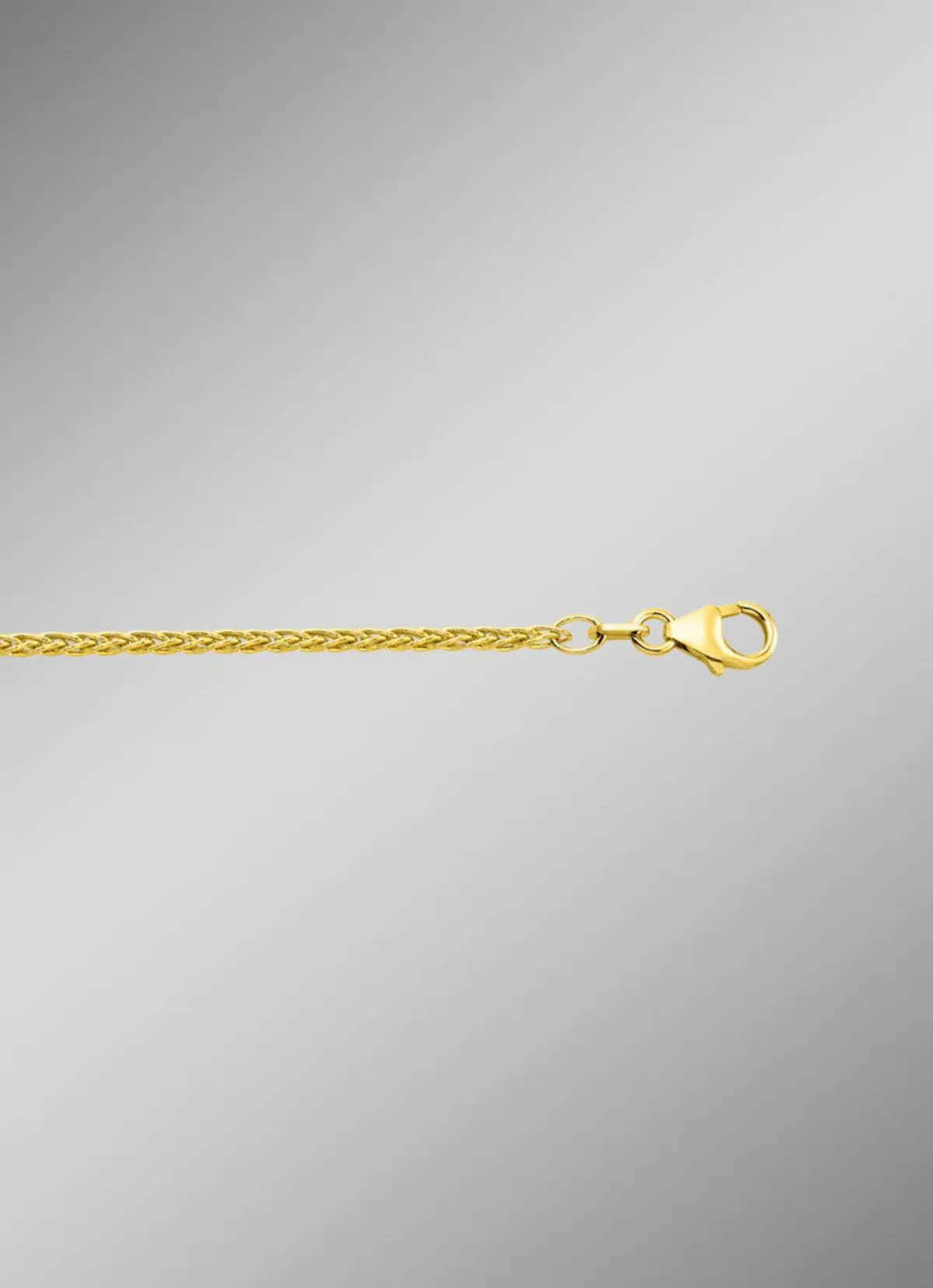 Damen BADER 3-fach Zopfkette aus Gold