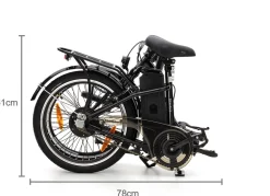 BADER Falt-E-Bike von Verocraft mit Stahl-Faltrahmen