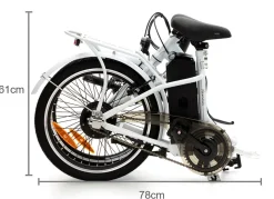 BADER Falt-E-Bike von Verocraft mit Stahl-Faltrahmen