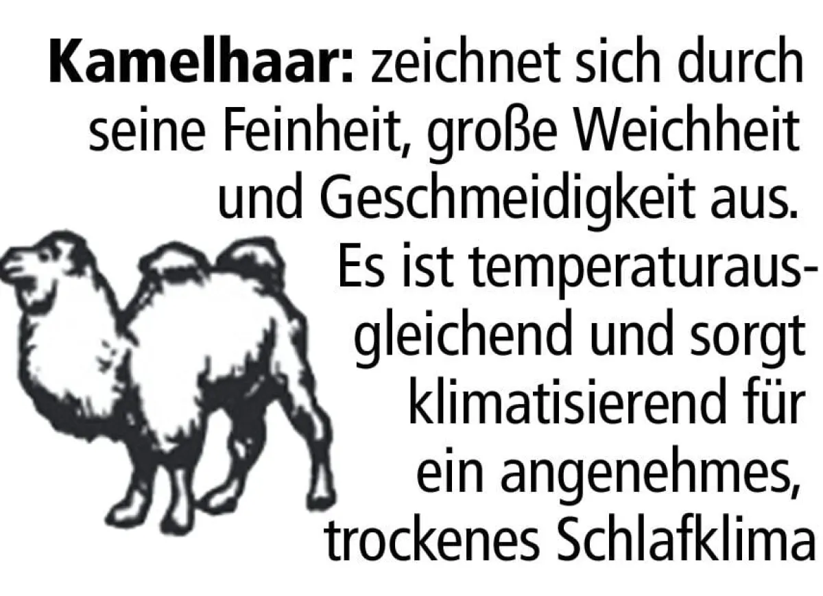 BADER F.a.n.-Bettwarenprogramm mit feinsten und hochwertigen Edelhaaren