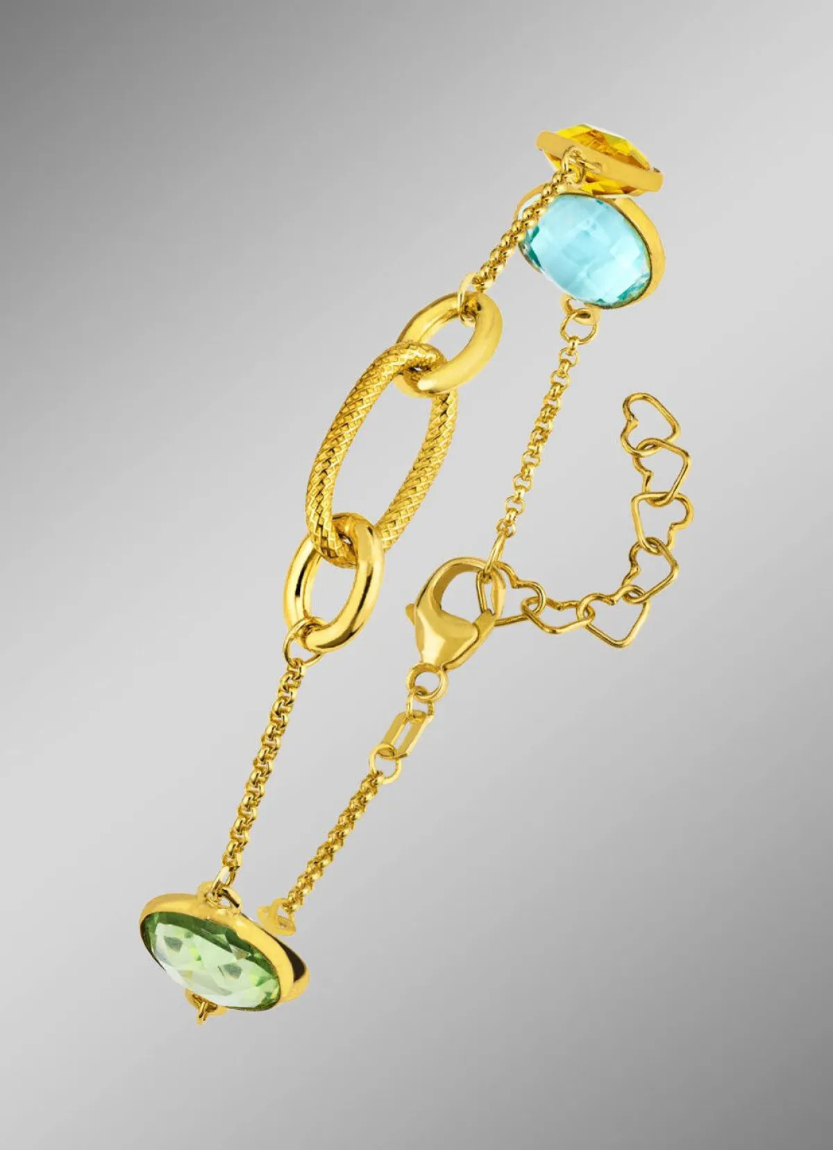 Damen BADER Farbenfrohe Eleganz: Armband mit Quarzen