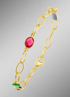 Damen BADER Farbenfrohe Eleganz: Armband mit Quarzen in verschiedenen Farben