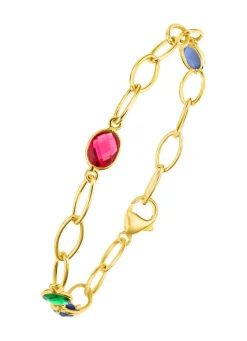 Damen BADER Farbenfrohe Eleganz: Armband mit Quarzen in verschiedenen Farben