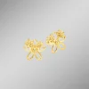 Damen BADER Filigrane Ohrstecker im Blumendesign