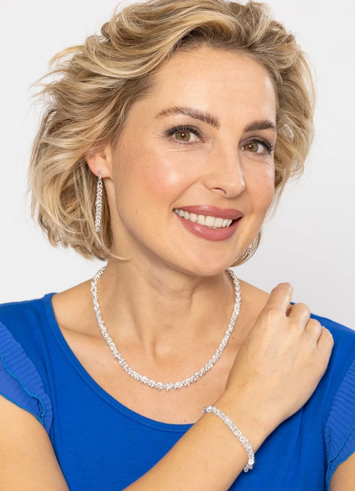 Damen BADER Filigrane Ohrstecker in Silber 925/- fein