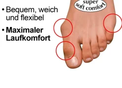 Damen BADER Flexibler Ballerina-Stretchschuh