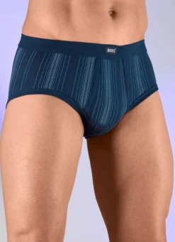Herren BADER Fünferpack Slips aus Feinripp