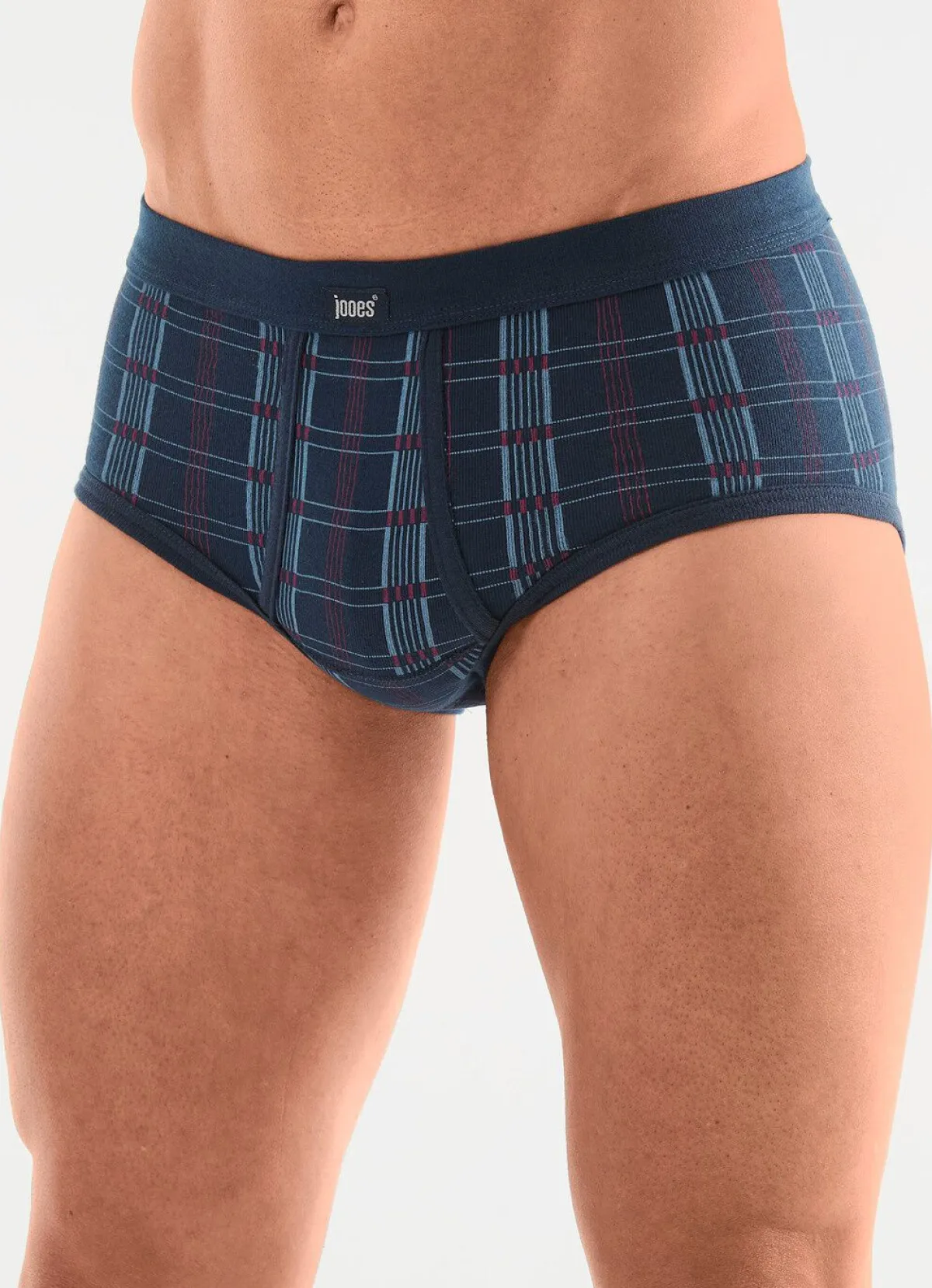 Herren BADER Fünferpack Slips aus Feinripp