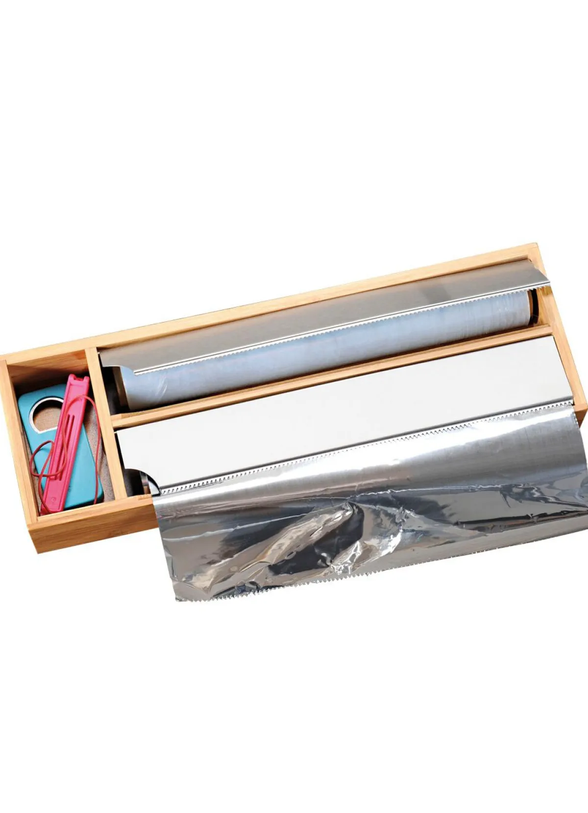 BADER Folienspender aus Bambus