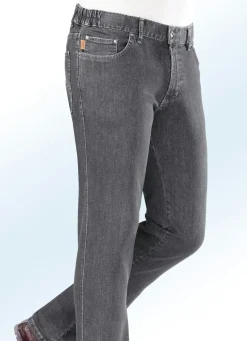 Herren FRANCESCO BOTTI ""-Jeans mit Dehnbundeinsätzen in 3 Farben