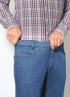 Herren FRANCESCO BOTTI ""-Jeans mit Komfortbund in 3 Farben