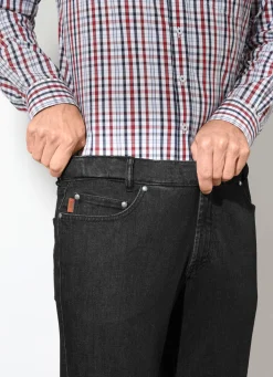 Herren FRANCESCO BOTTI ""-Jeans mit Komfortbund in 3 Farben
