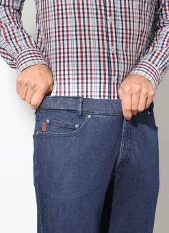 Herren FRANCESCO BOTTI ""-Jeans mit Komfortbund in 3 Farben
