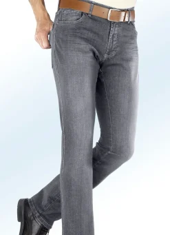 Herren FRANCESCO BOTTI ""-Unterbauch-Jeans mit Dehnbund in 3 Farben