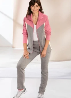 Damen BADER Freizeitanzug mit Stickerei