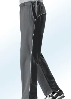 Herren BADER Freizeithose mit Zierpaspeln