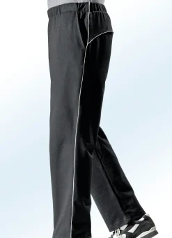 Herren BADER Freizeithose mit Zierpaspeln