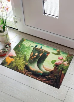 BADER Fußmatte Gummistiefel mit rutschhemmender Rückseite