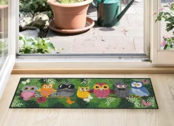 BADER Fußmatte mit Eulen-Motiv