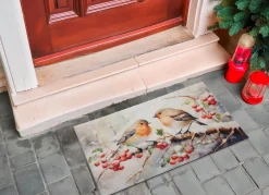 BADER Fußmatte mit winterlichem-Motiv
