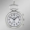 Herren MASTER TIME Funk-Anhängeruhr mit sprechender Zeitansage auf Knopfdruck