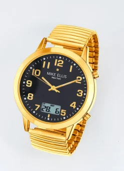 Herren MIKE ELLIS NEW YORK Funk-Herrenuhr von