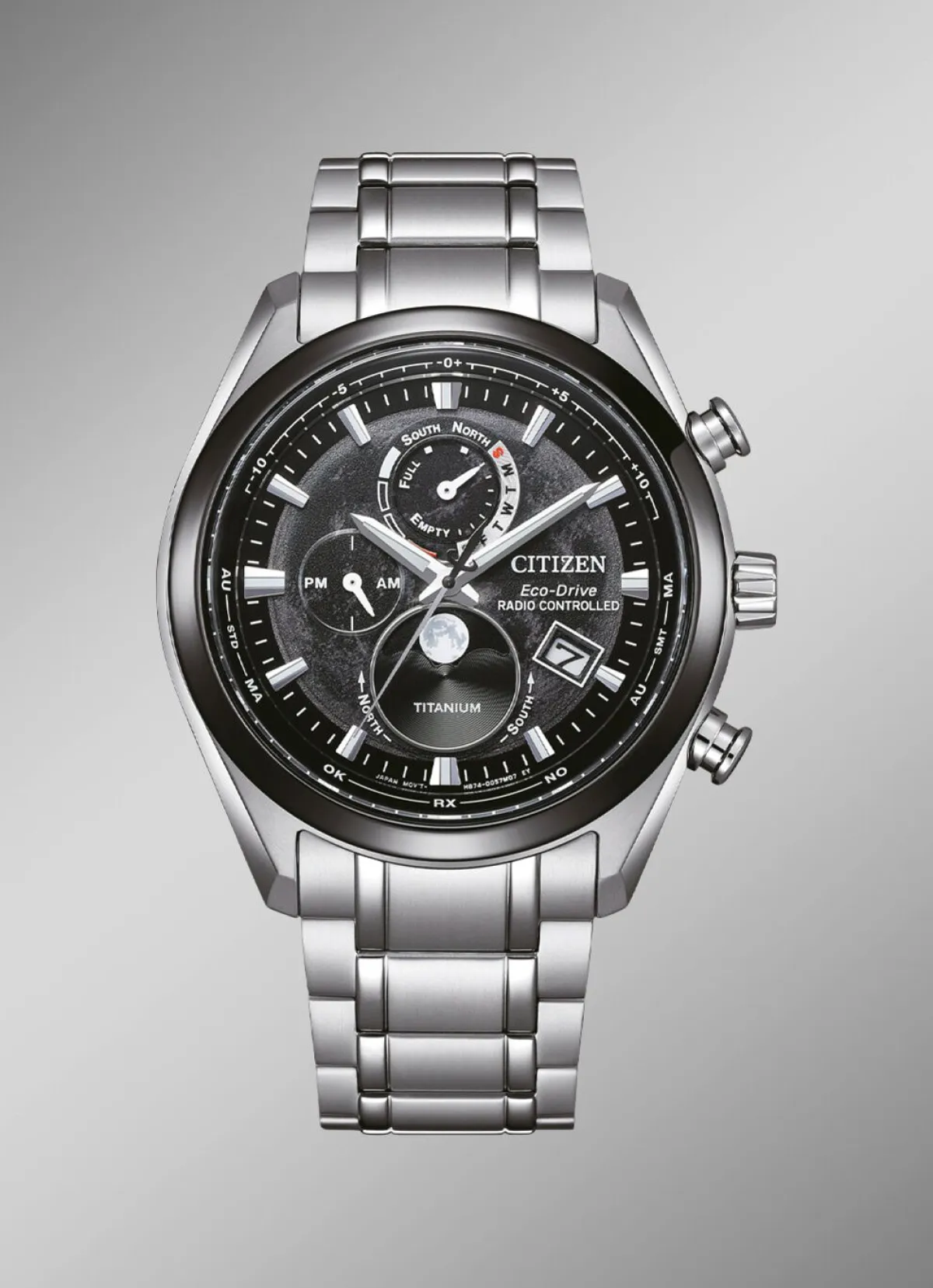 Herren CITIZEN Funk-Solar-Herrenuhr BY1018-80E