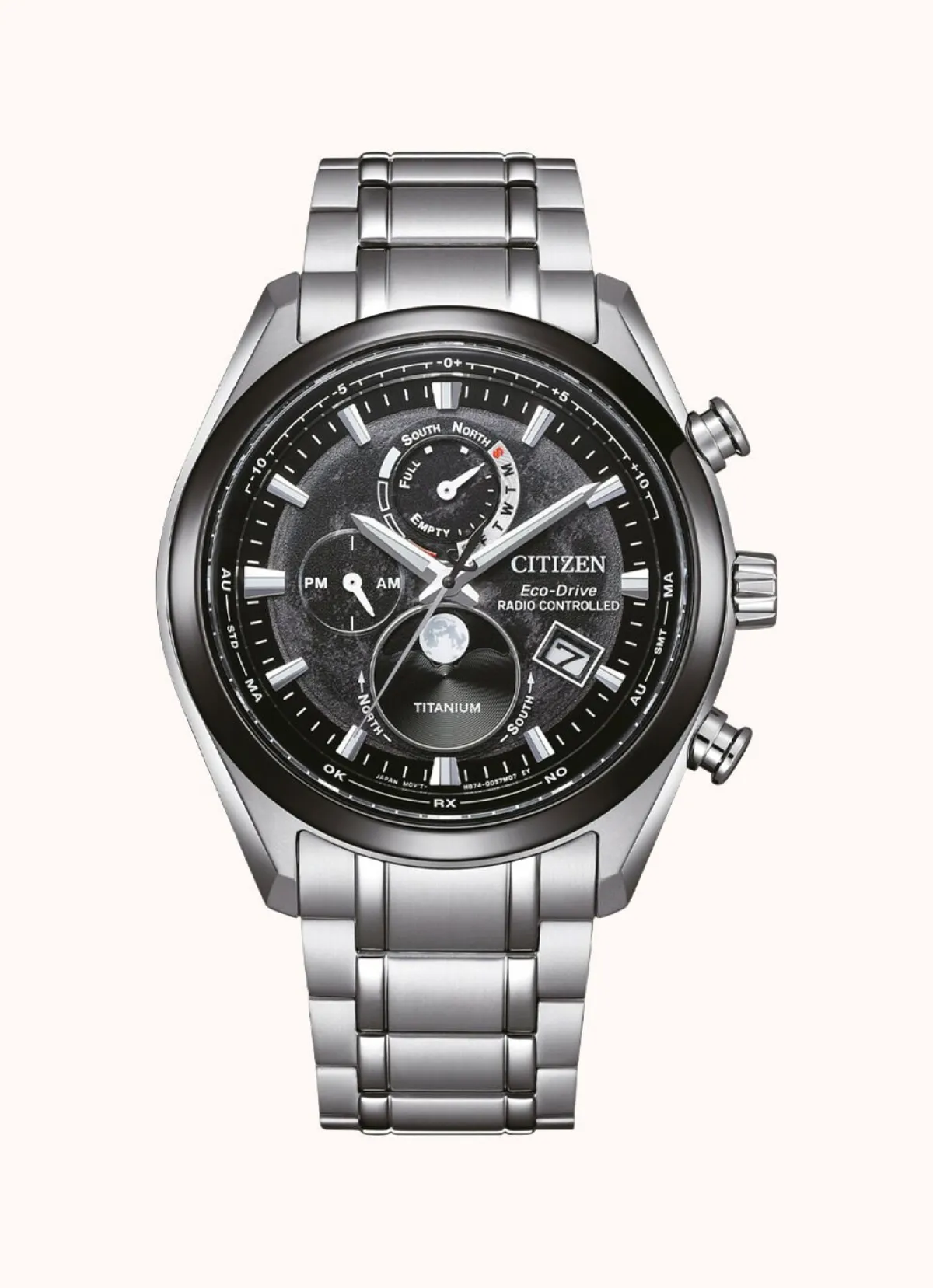 Herren CITIZEN Funk-Solar-Herrenuhr BY1018-80E
