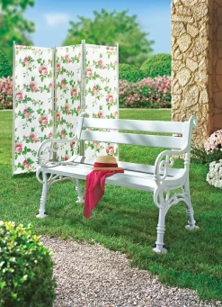 BADER Gartenbank aus Voll-Kunststoff