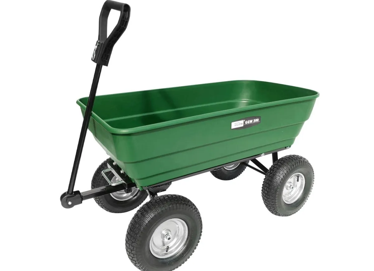 GÜDE Gartenwagen von Güde mit Kippfunktion