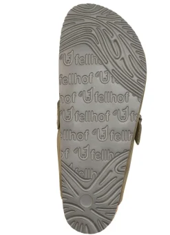 Herren BADER Gefütterte Herren-Clogs, mit Lammfell