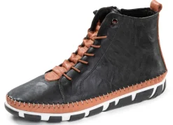 Damen Gemini , bequeme Damen-Boots, Weite G, mit herausnehmbarem Fußbett