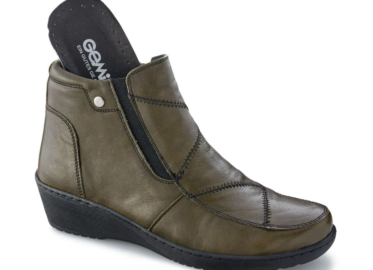 Damen Gemini , bequeme Damen-Boots, Weite H, mit herausnehmbarem Fußbett