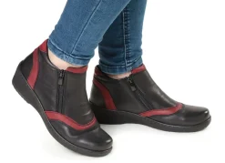 Damen Gemini , bequeme Damen-Boots, Weite H, mit herausnehmbarem Fußbett