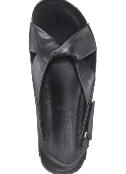 Damen BADER Gemini, bequeme Damen-Sandalen, Weite G, mit Gummizug