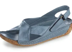 Damen BADER Gemini, bequeme Damen-Sandalen, Weite G, mit Gummizug