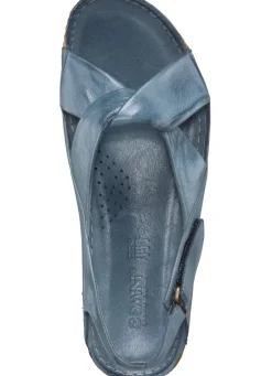 Damen BADER Gemini, bequeme Damen-Sandalen, Weite G, mit Gummizug
