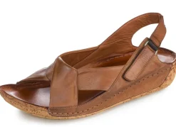 Damen BADER Gemini, bequeme Damen-Sandalen, Weite G, mit Gummizug