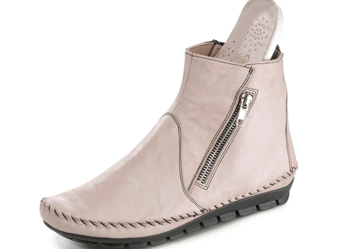Damen Gemini , bequeme Damen-Stiefeletten, Weite G, mit herausnehmbarem Fußbett
