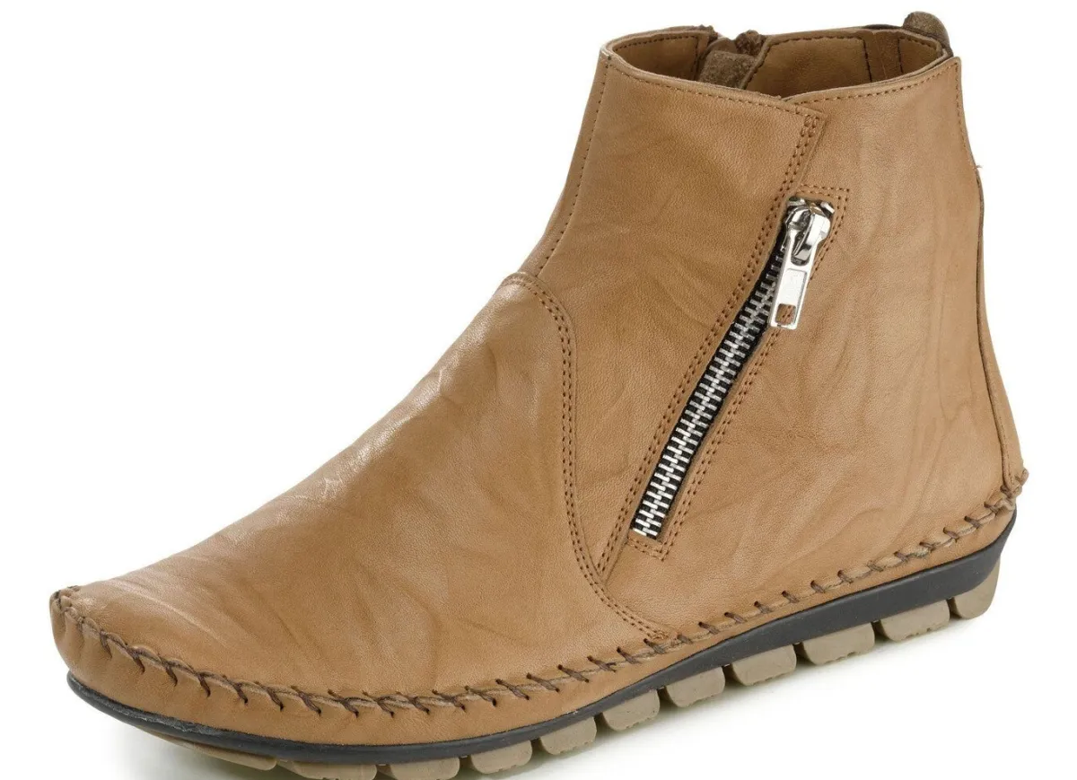 Damen Gemini , bequeme Damen-Stiefeletten, Weite G, mit herausnehmbarem Fußbett
