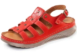 Damen Gemini , klassische Damen-Sandalen, Weite G, aus Leder