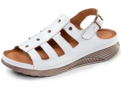 Damen Gemini , klassische Damen-Sandalen, Weite G, aus Leder