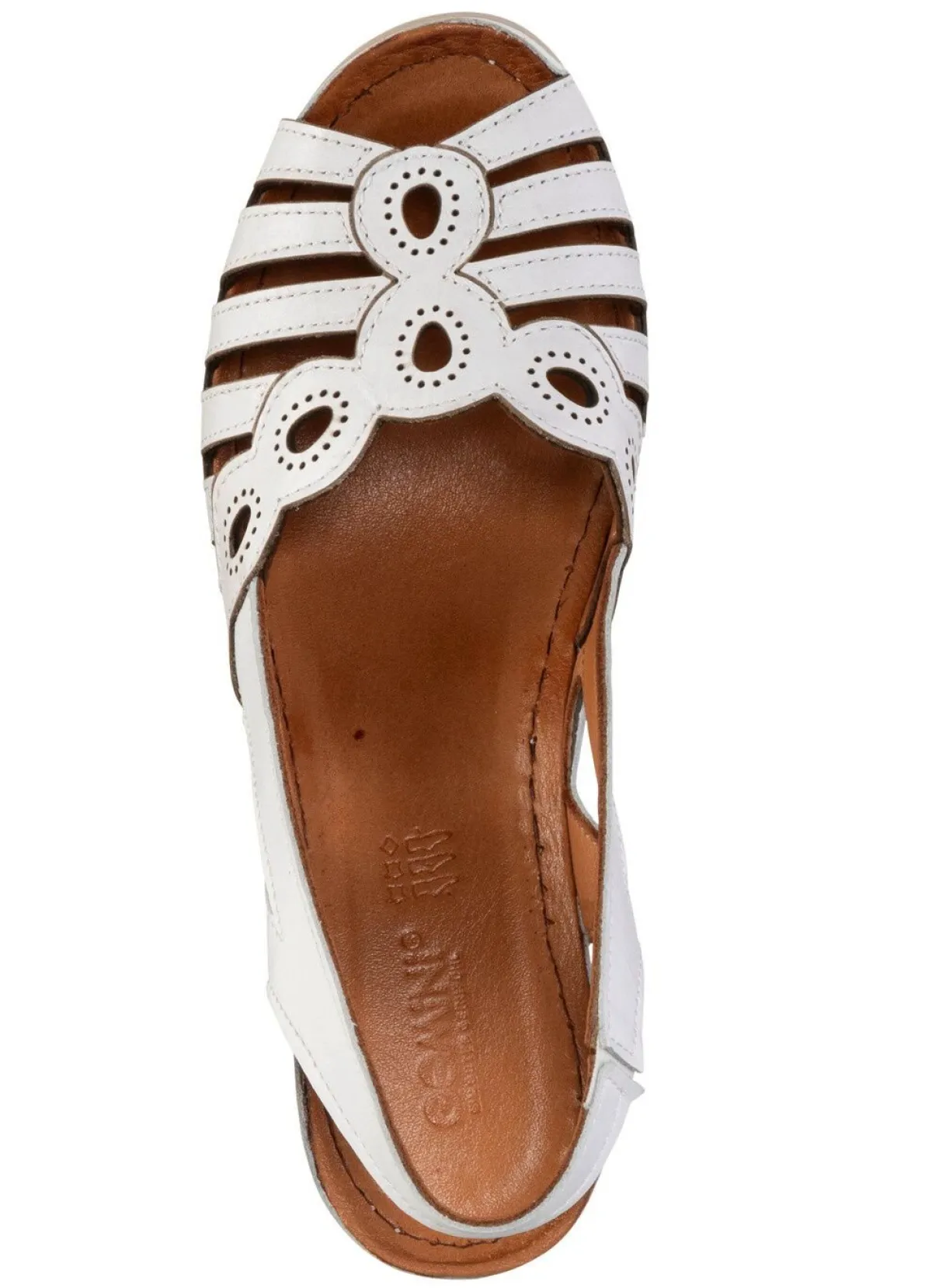Damen Gemini , klassische Damen-Sandaletten, Weite G, aus Leder