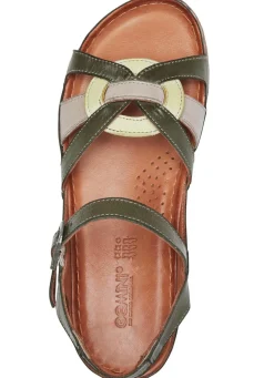 Damen Gemini , klassische Damen-Sandalen, Weite G, mit Gummizug