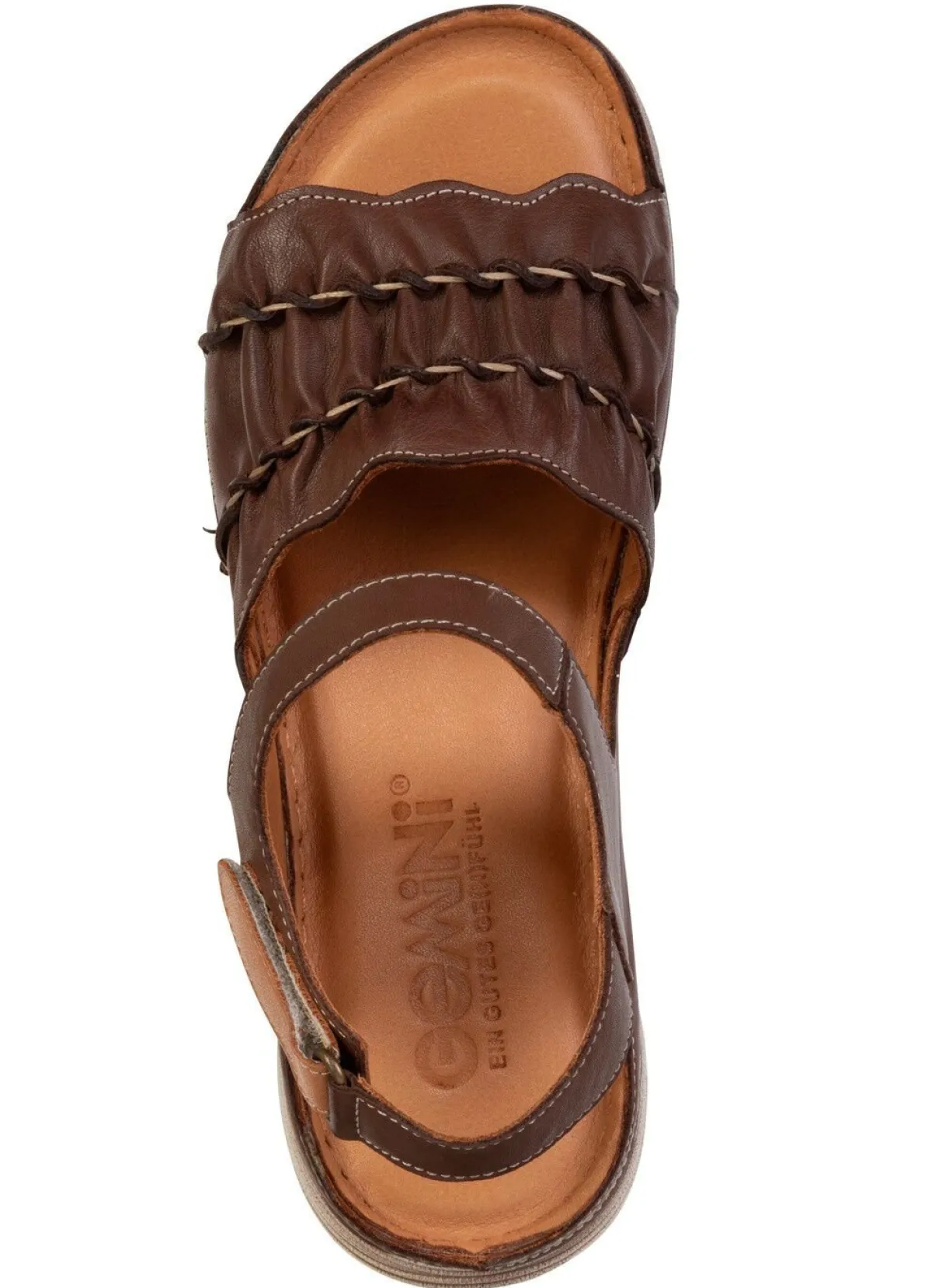 Damen Gemini , leichte Damen-Sandalen, Weite G, aus Leder