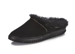 Damen Gemini Pantoffel aus weichem, bestem Veloursleder